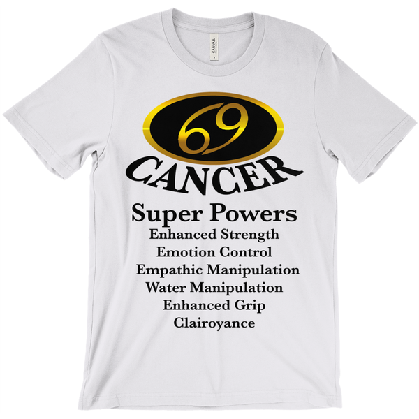 Cancer Super Power T-Shirt - Zodiac Shirt - ObsessionUnlimited - Unique Products