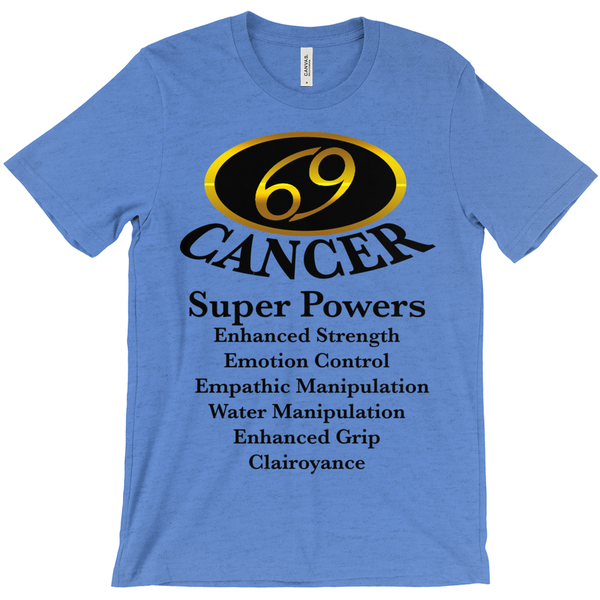 Cancer Super Power T-Shirt - Zodiac Shirt - ObsessionUnlimited - Unique Products