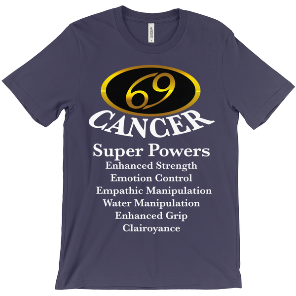 Cancer Super Power T-Shirt - Zodiac Shirt - ObsessionUnlimited - Unique Products