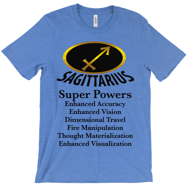 Sagittarius Super Power T-Shirt - Zodiac Shirt - ObsessionUnlimited - Unique Products