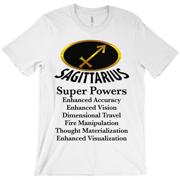 Sagittarius Super Power T-Shirt - Zodiac Shirt - ObsessionUnlimited - Unique Products