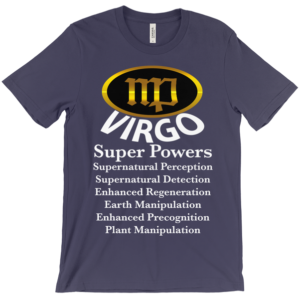 Virgo Super Power T-Shirt - Zodiac Shirt - ObsessionUnlimited - Unique Products