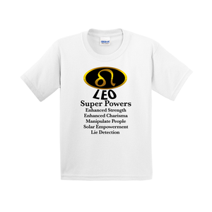 Zodiac Superpowers Shirt for Leo Kids - Youth Sizes