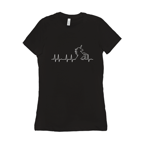 Unicorn Heartbeat Women's T-Shirt