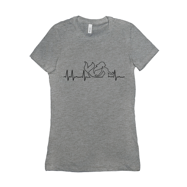 Mermaid Heartbeat Women's T-Shirt