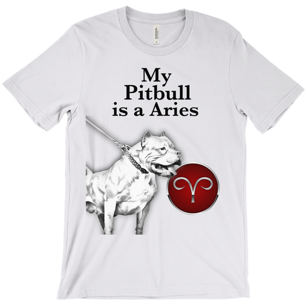 My Pitbull Is an Aries T-Shirts