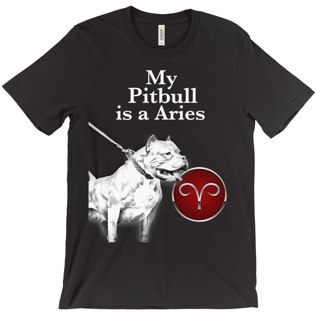 My Pitbull Is an Aries T-Shirts