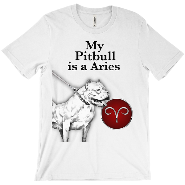 My Pitbull Is an Aries T-Shirts