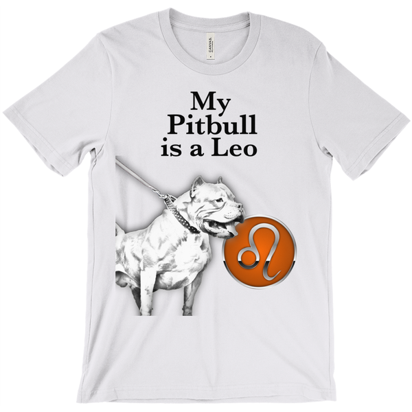 My Pit bull is a Leo T-Shirts