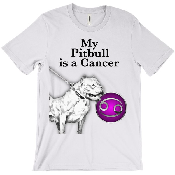 My Pitbull Is A Cancer T-Shirts