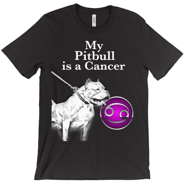 My Pitbull Is A Cancer T-Shirts