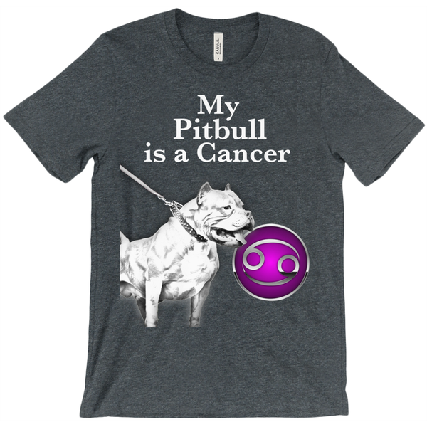 My Pitbull Is A Cancer T-Shirts