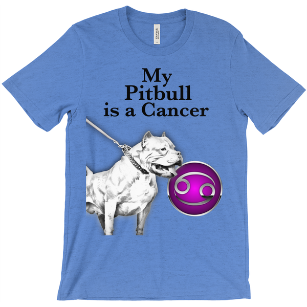 My Pitbull Is A Cancer T-Shirts