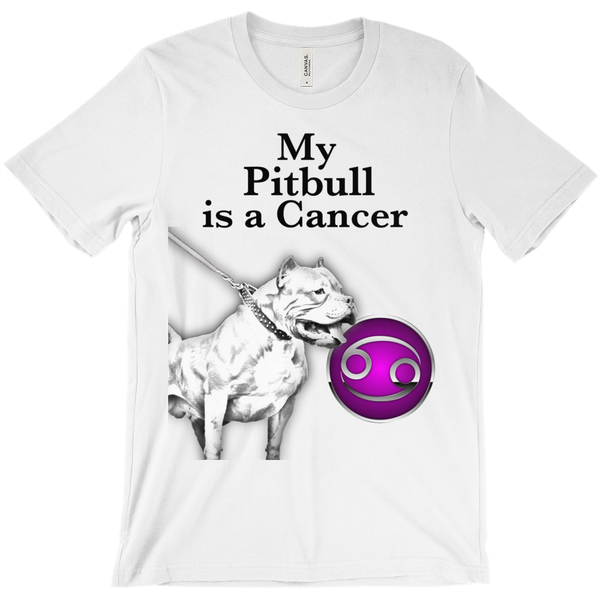 My Pitbull Is A Cancer T-Shirts