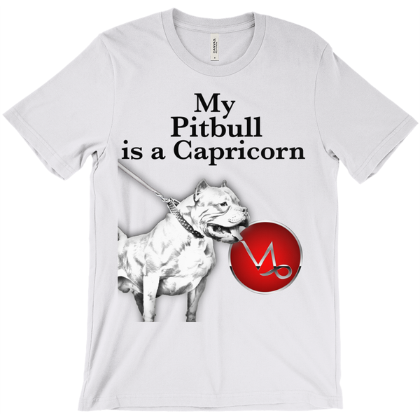 My Pitbull Is A Capricorn T-Shirts