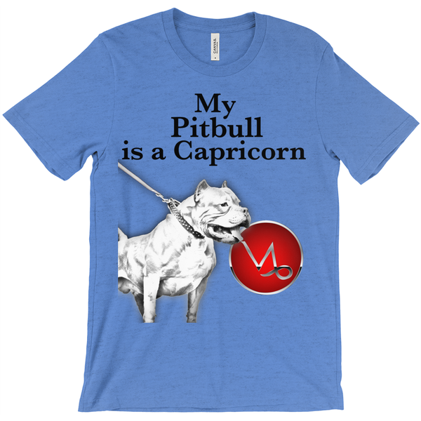 My Pitbull Is A Capricorn T-Shirts