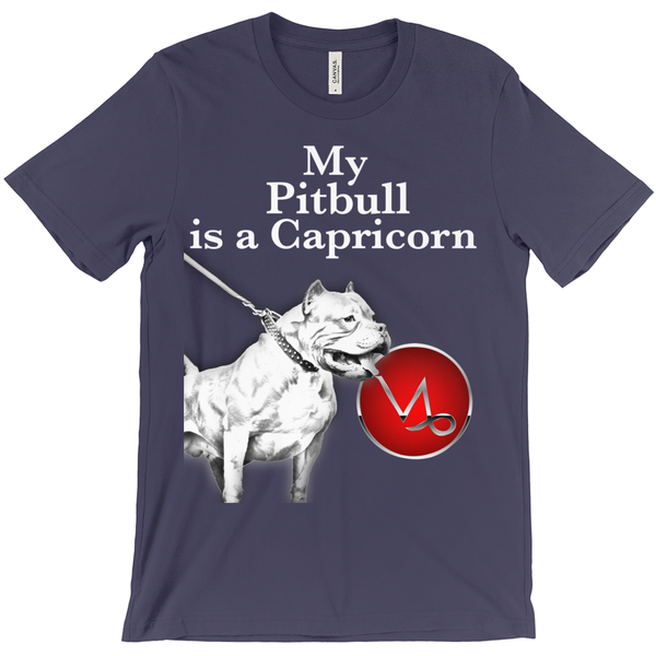 My Pitbull Is A Capricorn T-Shirts