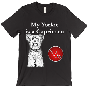 My Yorkie Is A Capricorn T-Shirt