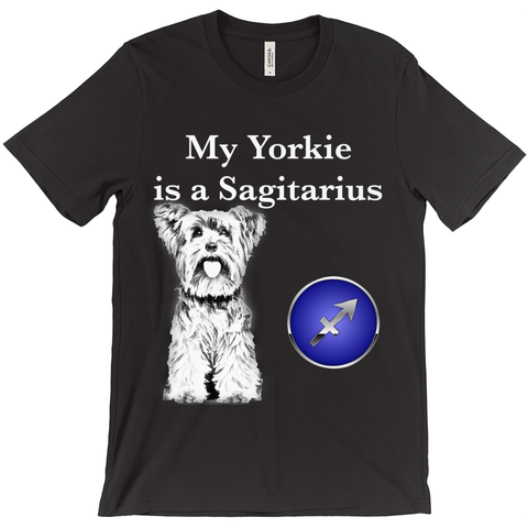 My Yorkie Is A Sagittarius T-Shirt