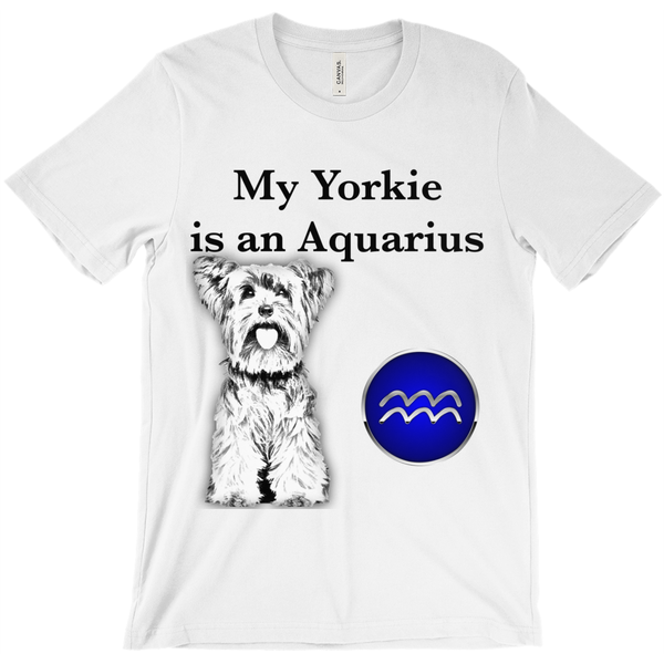 My Yorkie Is An Aquarius T-Shirt