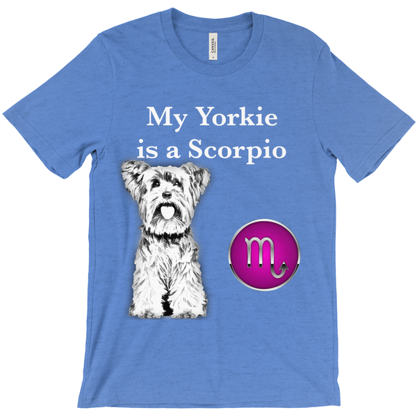 My Yorkie Is A Scorpio T-Shirt