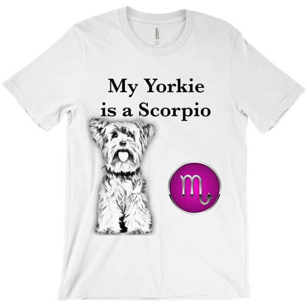 My Yorkie Is A Scorpio T-Shirt