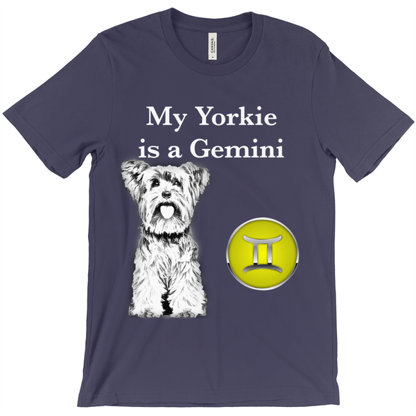 My Yorkie Is A Gemini T-Shirt