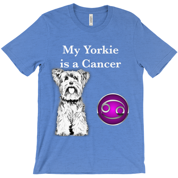 My Yorkie Is A Cancer T-Shirt