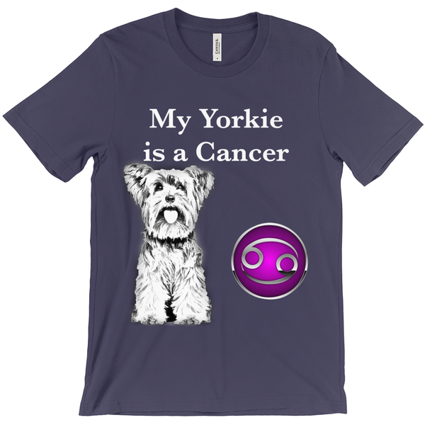 My Yorkie Is A Cancer T-Shirt