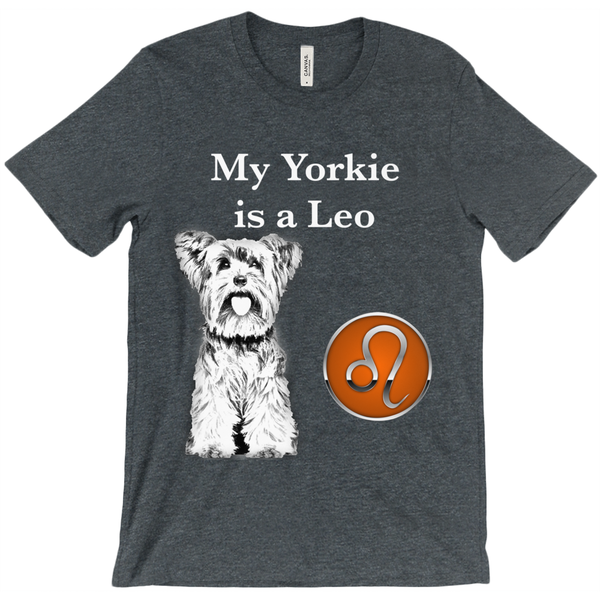 My Yorkie Is A Leo T-Shirt