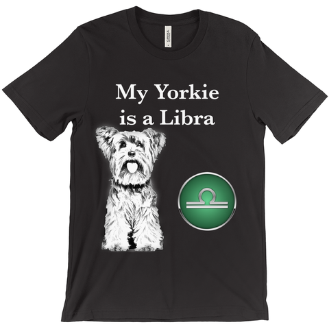 My Yorkie Is A Libra T-Shirt