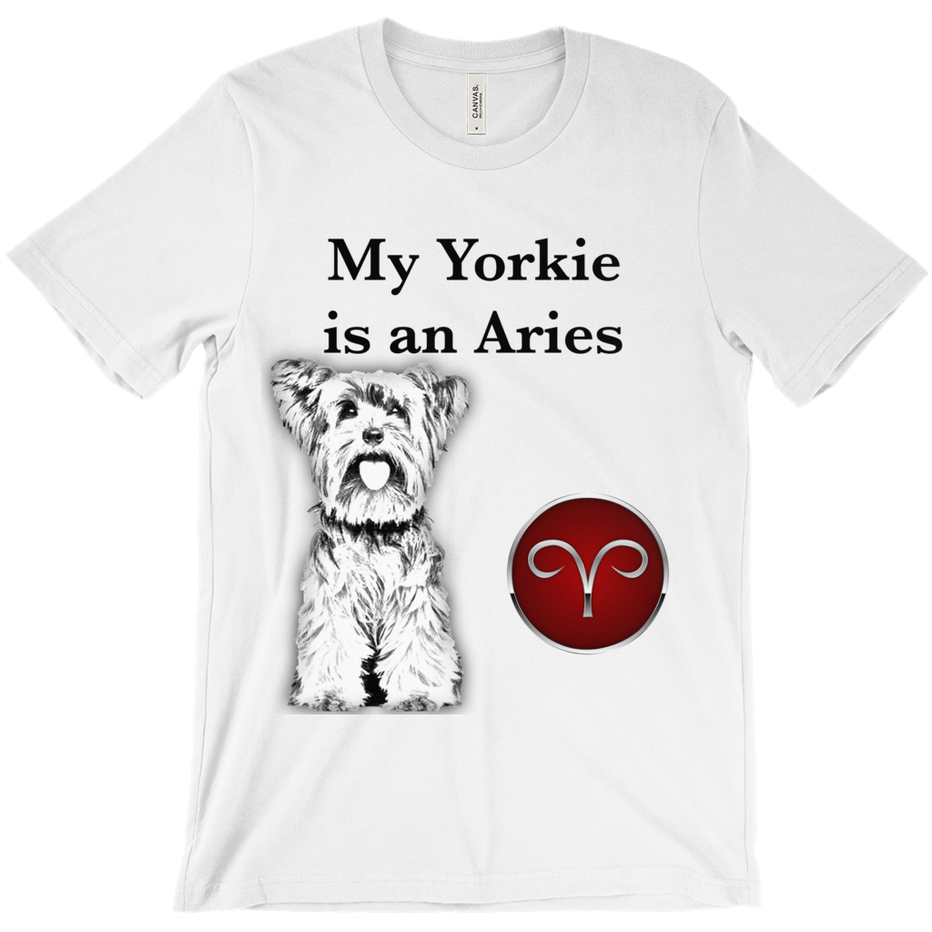 My Yorkie Is An Aries T-Shirt