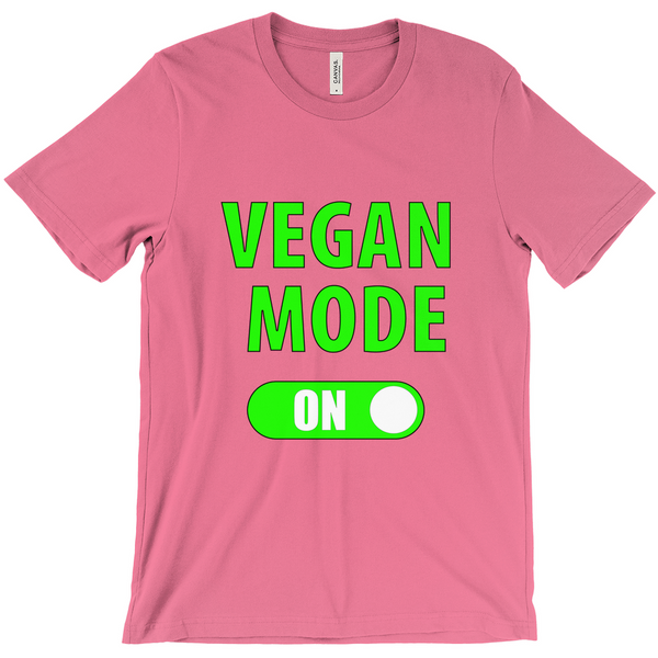 Vegan Mode On T-Shirt - Healthy Shirt - No Meat Shirt - Shirt for Vegans