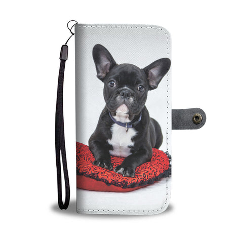 PERSONALIZED French Bulldog Wallet Phone Case