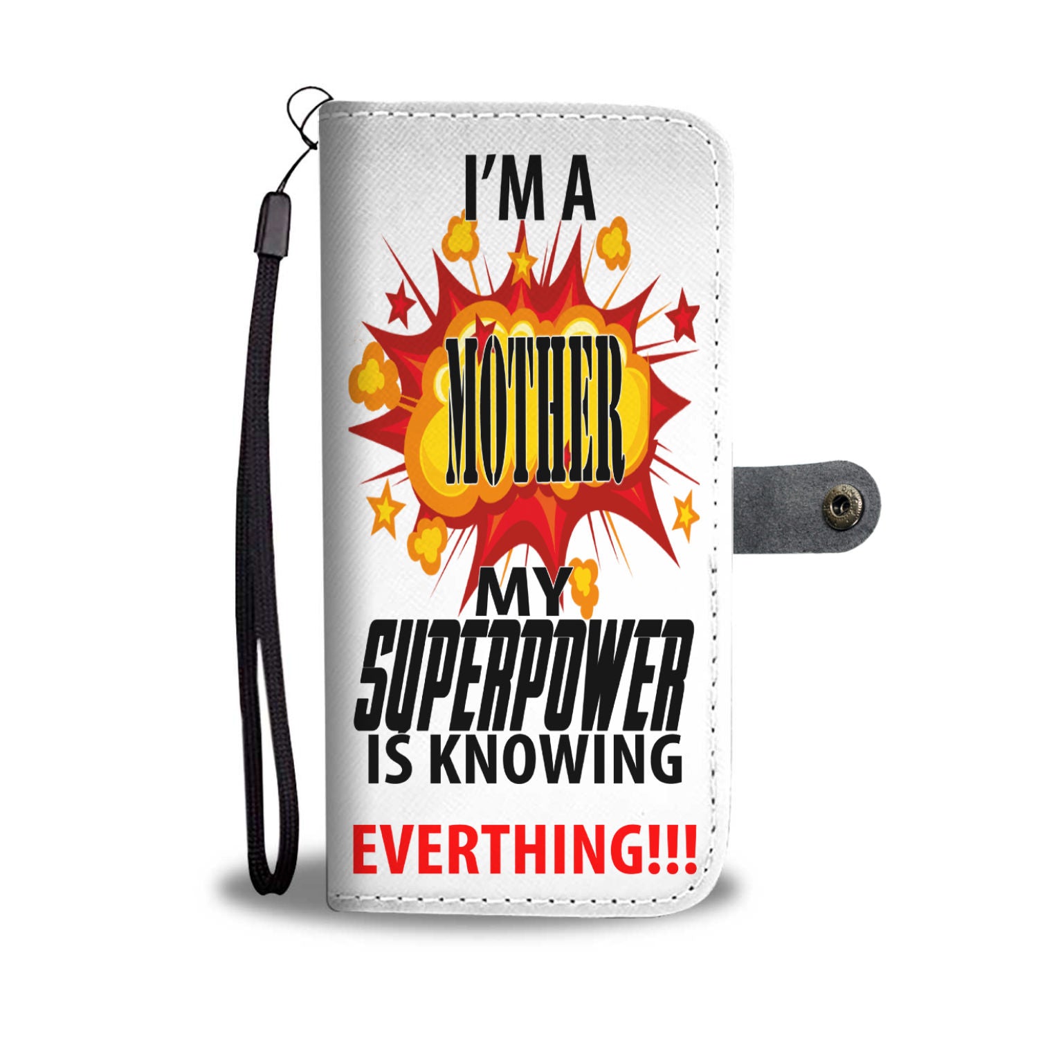 Super Mother Phone Wallet Case