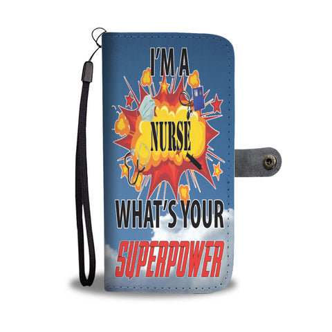 Super Nurse Phone Wallet Case