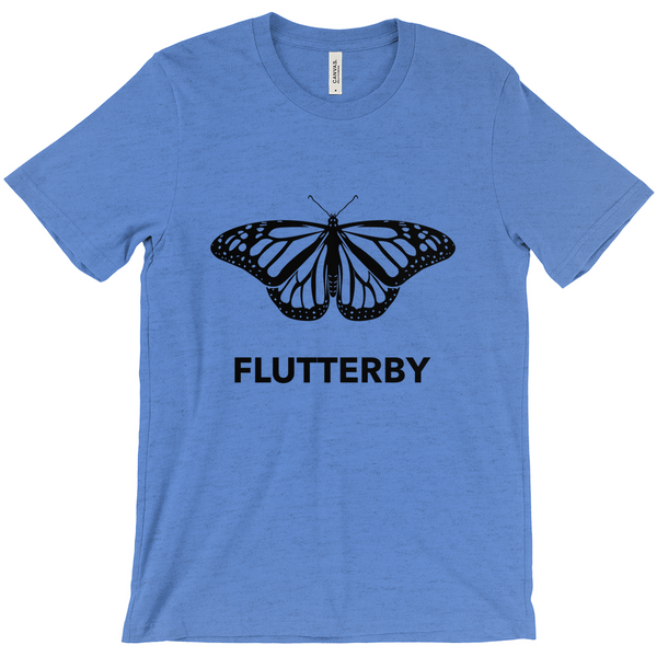 Flutterby Butterfly T-Shirt - Butterfly lovers Butterfly gift