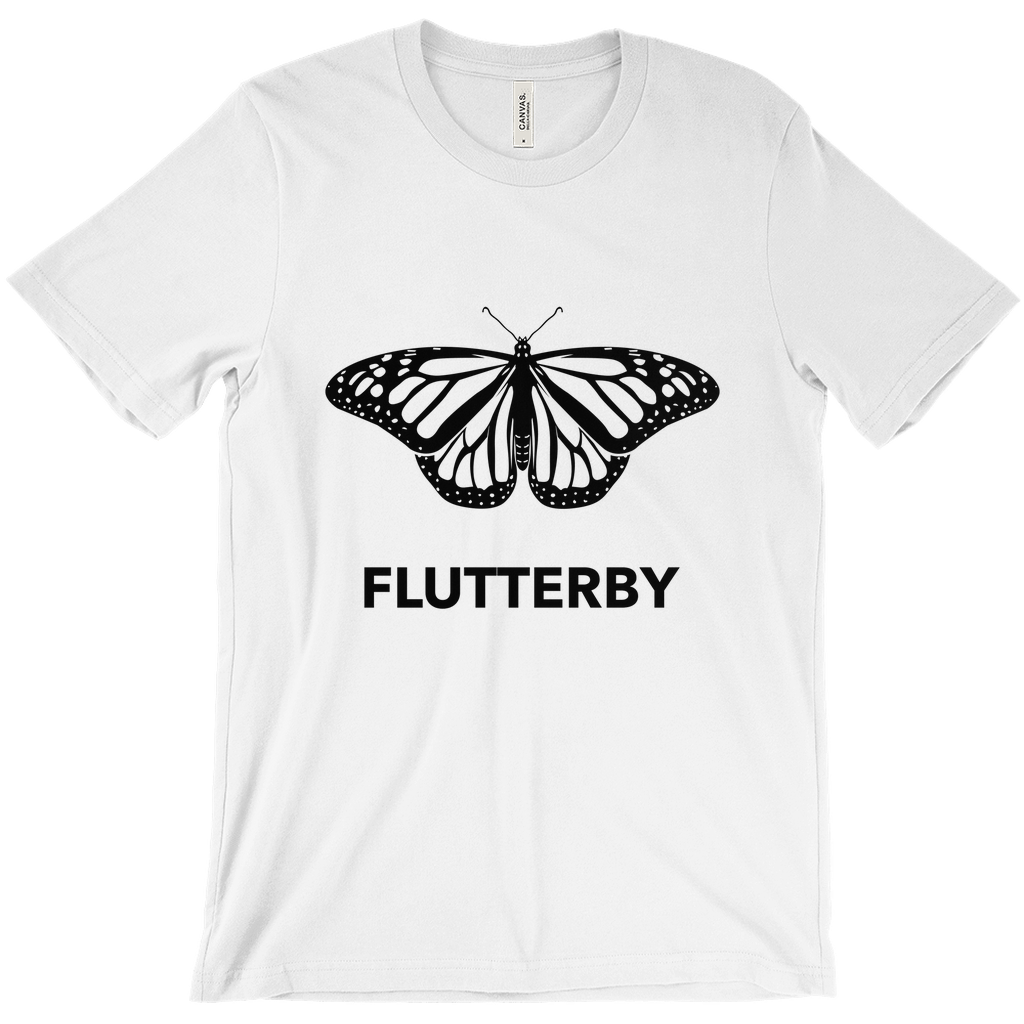 Flutterby Butterfly T-Shirt - Butterfly lovers Butterfly gift