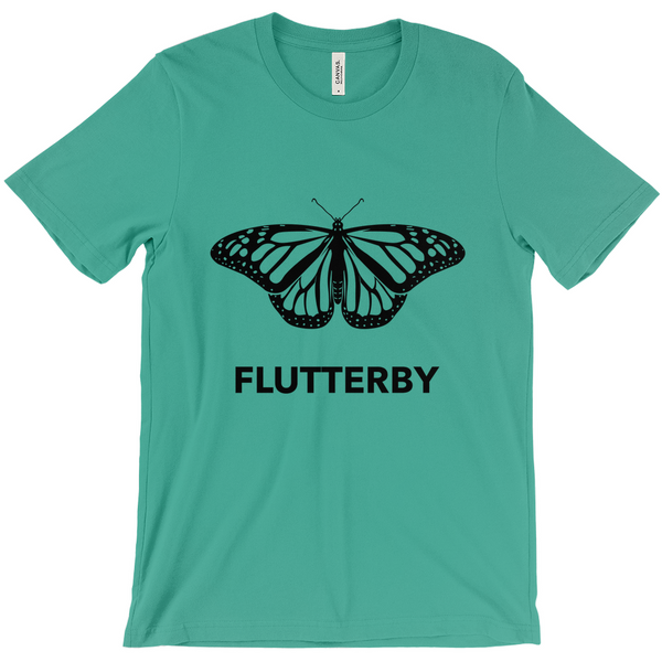 Flutterby Butterfly T-Shirt - Butterfly lovers Butterfly gift