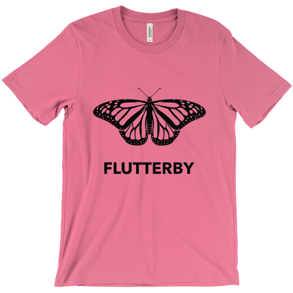 Flutterby Butterfly T-Shirt - Butterfly lovers Butterfly gift