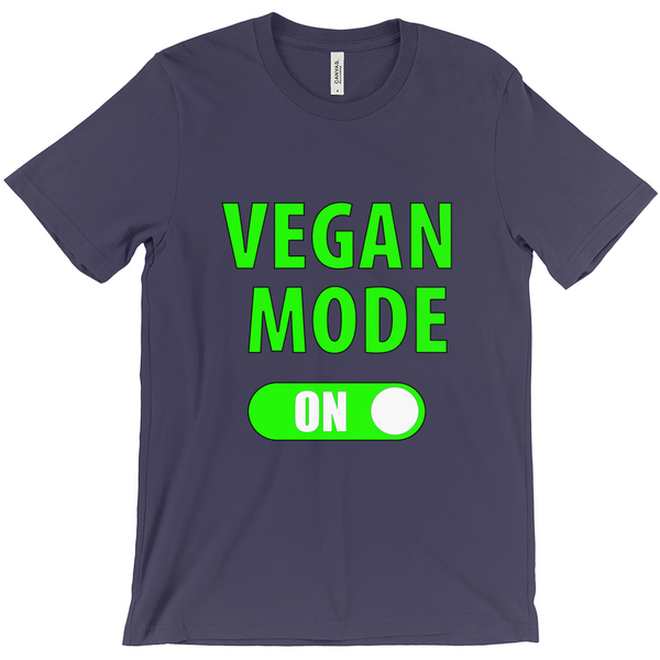 Vegan Mode On T-Shirt - Healthy Shirt - No Meat Shirt - Shirt for Vegans