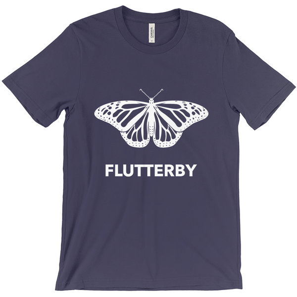 Flutterby Butterfly T-Shirt - Butterfly lovers Butterfly gift