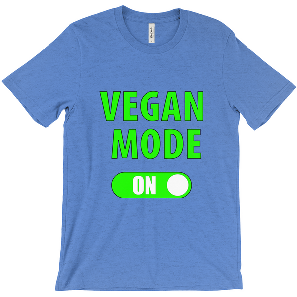 Vegan Mode On T-Shirt - Healthy Shirt - No Meat Shirt - Shirt for Vegans